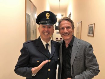 Festa Polizia con Mimì Augello